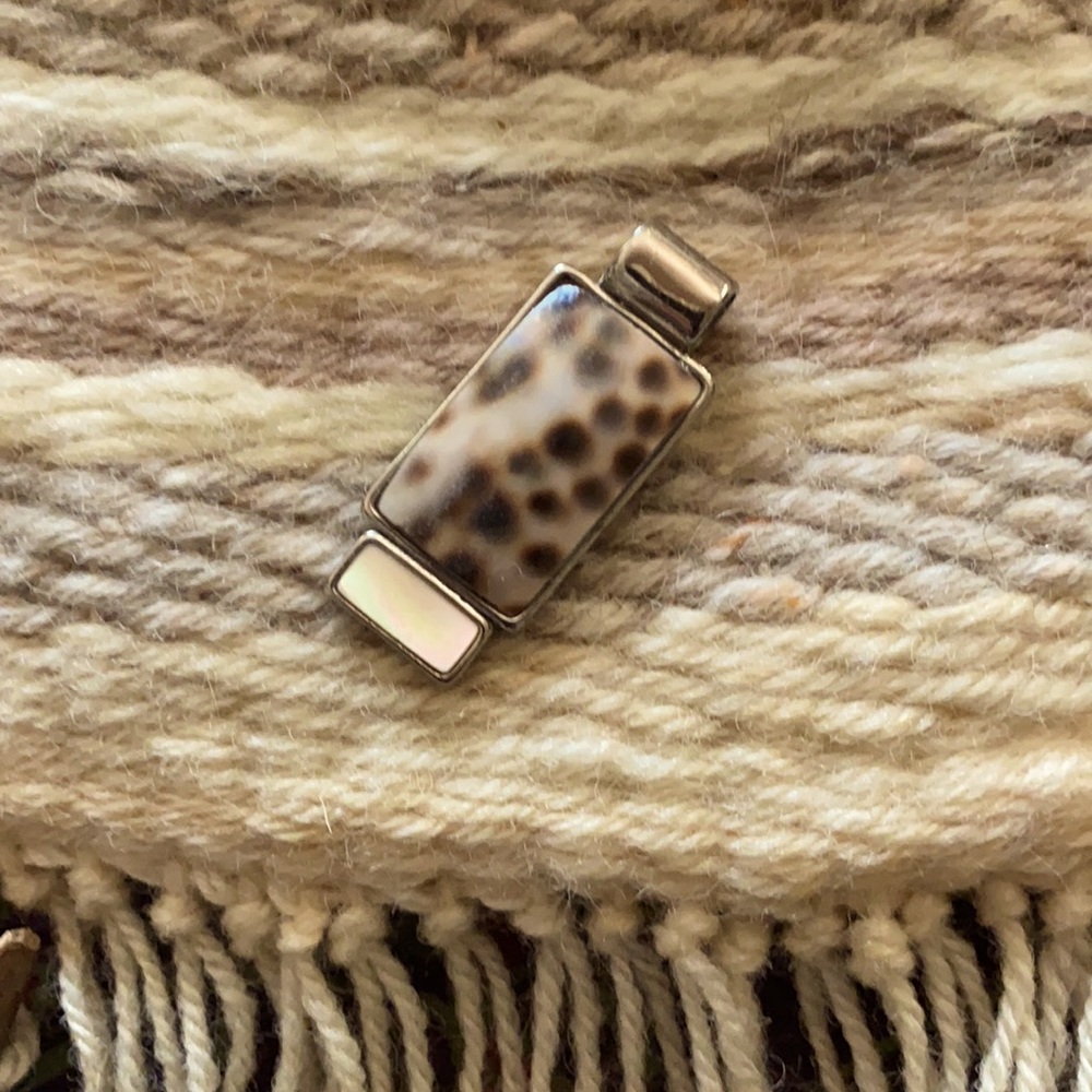 Lia Sophia Shell Silver-Tone Pendant